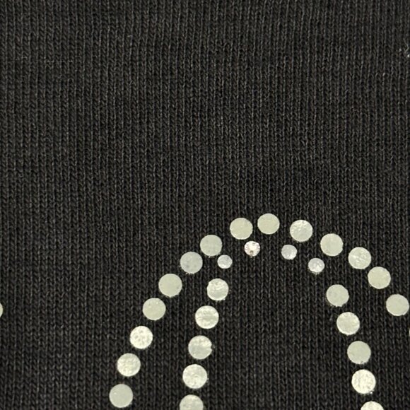 Vintage Mark's 1804 Rhinestone Men's Single Stitch Black Pocket T-Shirt Size XL - Picture 13 of 16